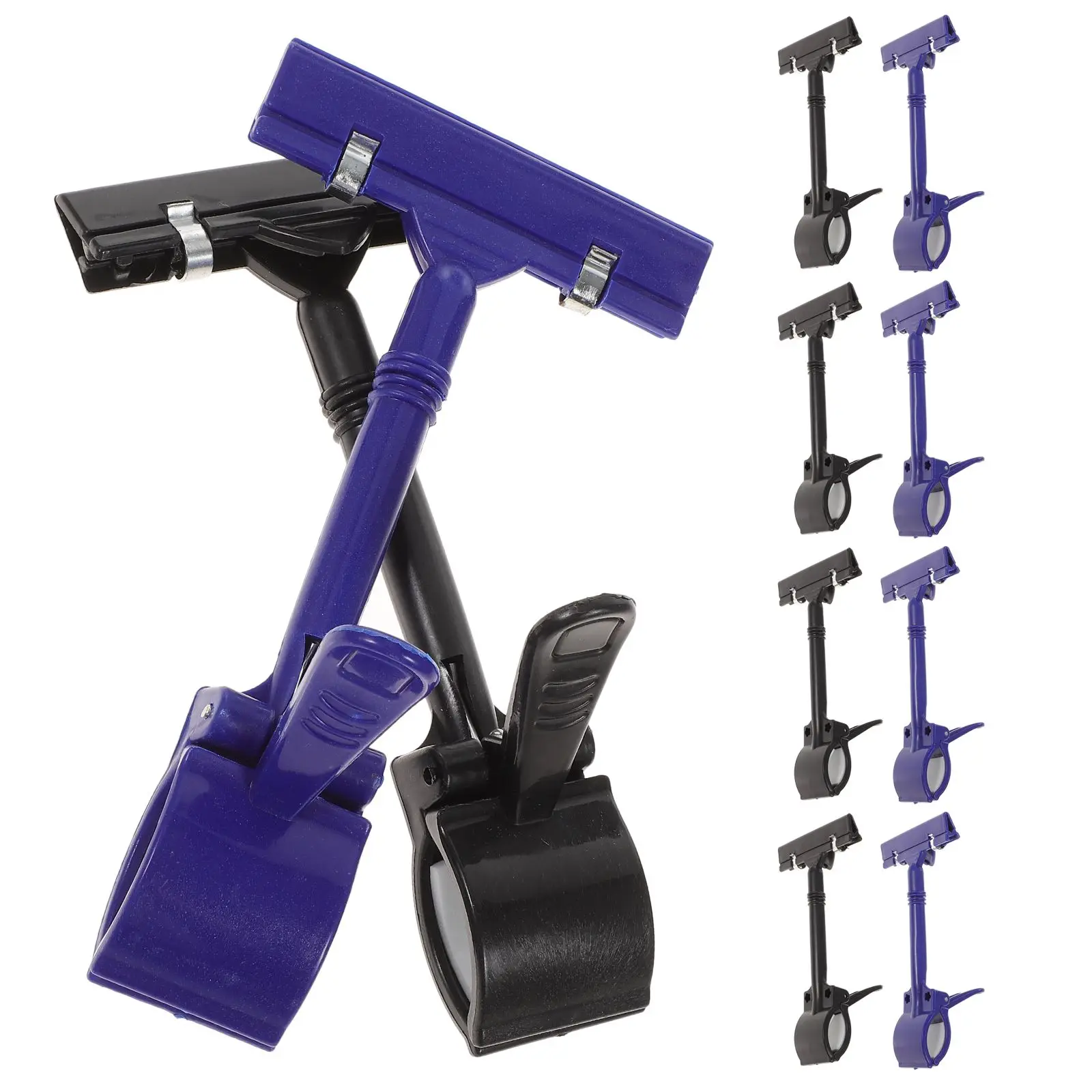 10 Pcs Double Head Price Clip Plastic Sign Holders Display Tag Merchandise Card Label Clips Stand Shelf Paper Holder
10 Pcs Double Head Price Clip Plastic Sign Holders Display Tag Merchandise Card Label Clips Stand Shelf Paper Holder