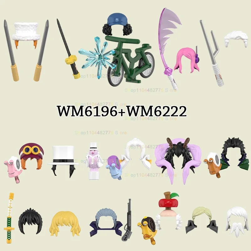 Animation Models Action Figures Comic Building Blocks Accessory Assemble Scene Bricks Children's Toys Dolls Gifts WM3040 WM3041
Animation Models Action Figures Comic Building Blocks Accessory Assemble Scene Bricks Children's Toys Dolls Gifts WM3040 WM3041