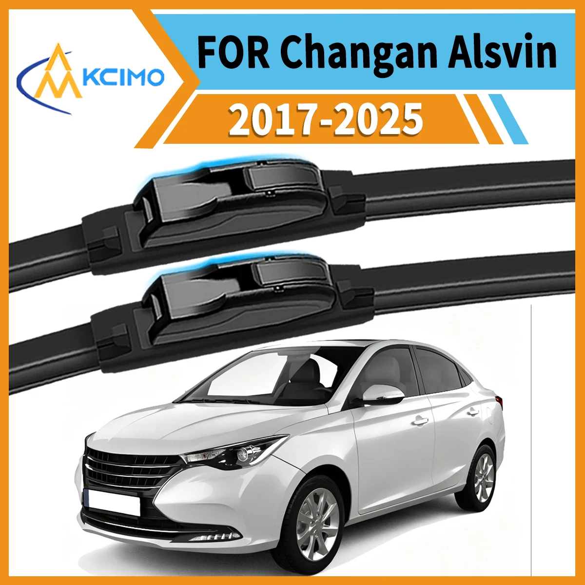 Smooth & Silent Wiping 2PCS Wiper Blades for Changan Alsvin 2017-2025 All-Weather Performance Clear View Safe Driving
Smooth & Silent Wiping 2PCS Wiper Blades for Changan Alsvin 2017-2025 All-Weather Performance Clear View Safe Driving