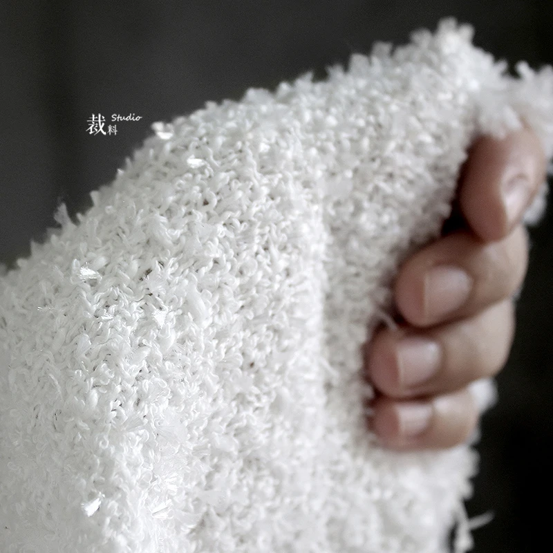 Белая осенне-зимняя шерстяная текстурированная ткань, плотное пальто, элитная одежда, куртка, юбка, ткань, дизайнерские ткани для пэчворка
Белая осенне-зимняя шерстяная текстурированная ткань, плотное пальто, элитная одежда, куртка, юбка, ткань, дизайнерские ткани для пэчворка