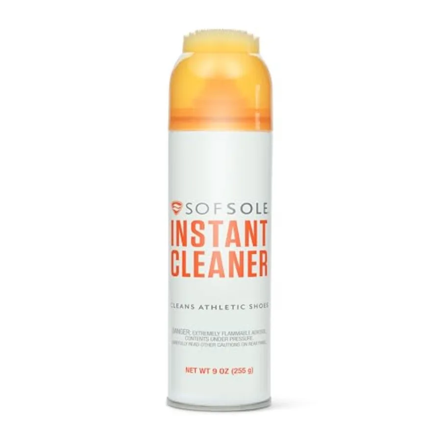 SOFSOLE Instant Cleaner 5 oz or 9 oz - Deep Cleaning Foaming Action Lifts Dirt and Debris from Toughest Fabrics and Materials -
SOFSOLE Instant Cleaner 5 oz or 9 oz - Deep Cleaning Foaming Action Lifts Dirt and Debris from Toughest Fabrics and Materials -