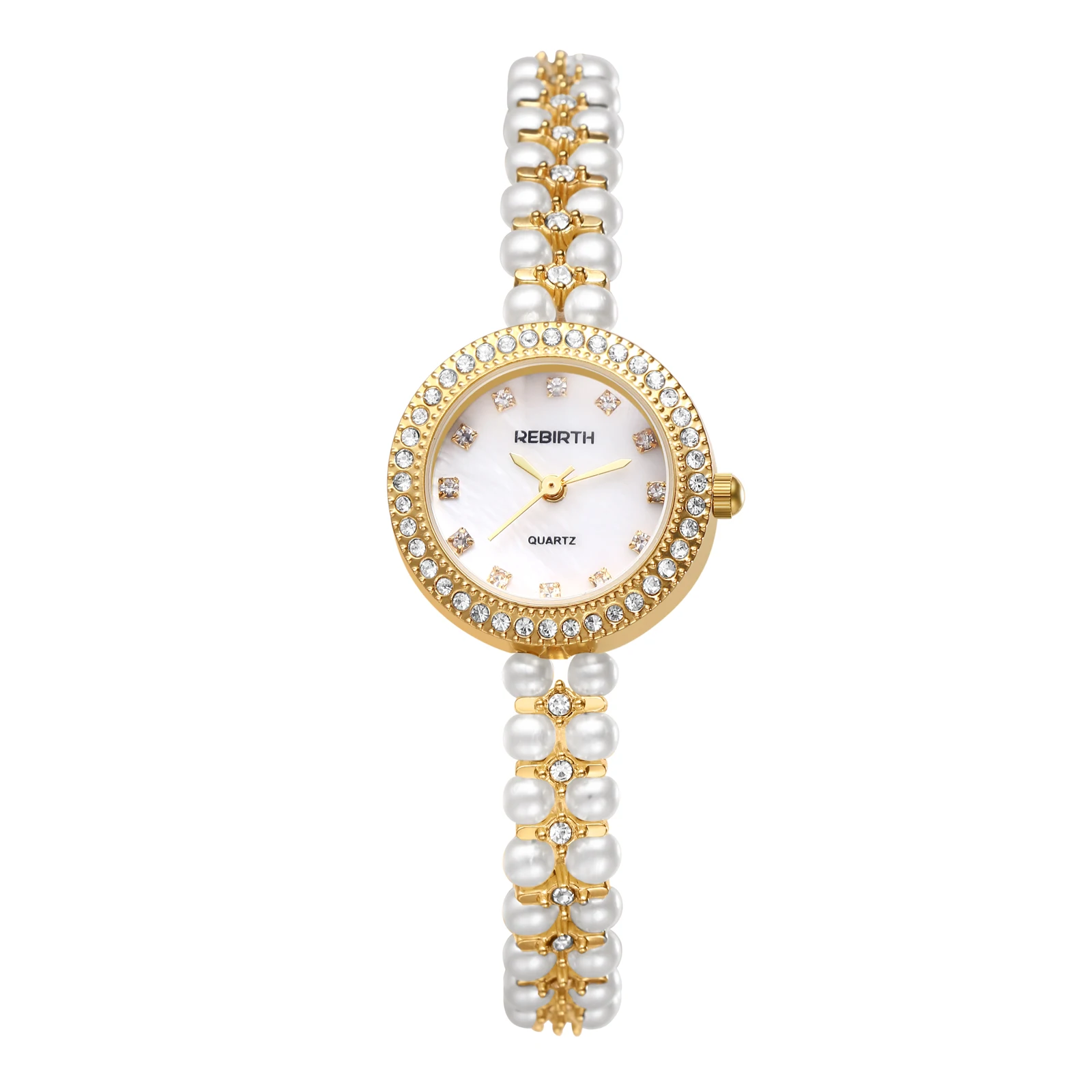 LANCARDO Full diamond case Pearl strap Women's waterproof quartz watch Detachable strap Beautifully decorated watch bracelet
LANCARDO Full diamond case Pearl strap Women's waterproof quartz watch Detachable strap Beautifully decorated watch bracelet
