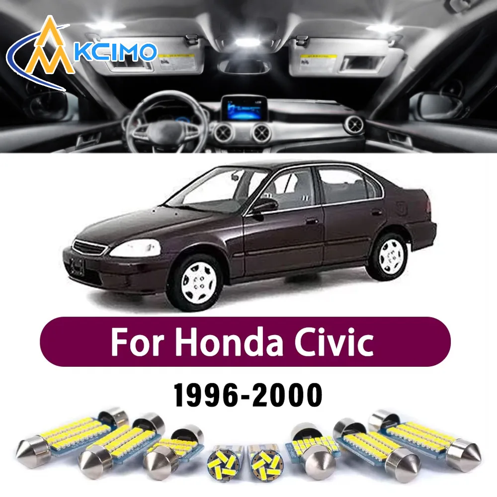 Error Free LED Interior Light Kit for Honda Civic 1996-2000 Premium Bright Dome Trunk Mirror Reading Lamps Canbus
Error Free LED Interior Light Kit for Honda Civic 1996-2000 Premium Bright Dome Trunk Mirror Reading Lamps Canbus
