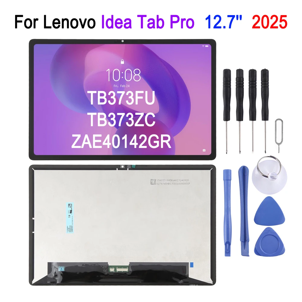 TB373FU IPS LCD Screen For Lenovo Idea Tab Pro 12.7 2025, TB373ZC ZAE40142GR Tablet LCD Display Touch Screen Replacement Part
TB373FU IPS LCD Screen For Lenovo Idea Tab Pro 12.7 2025, TB373ZC ZAE40142GR Tablet LCD Display Touch Screen Replacement Part