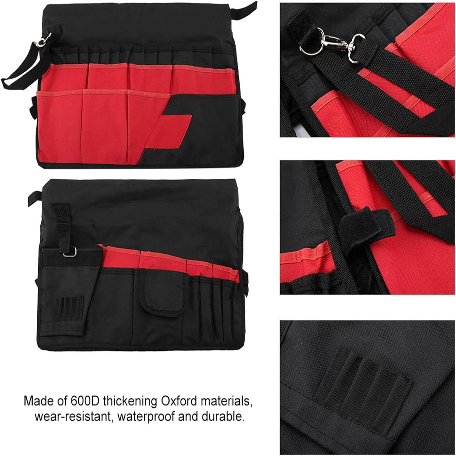 Efficient and Versatile Gardening Tools Organizer with 42 Durable Pockets and Convenient Bucket Holder for Easy Storage and Acce
Efficient and Versatile Gardening Tools Organizer with 42 Durable Pockets and Convenient Bucket Holder for Easy Storage and Acce