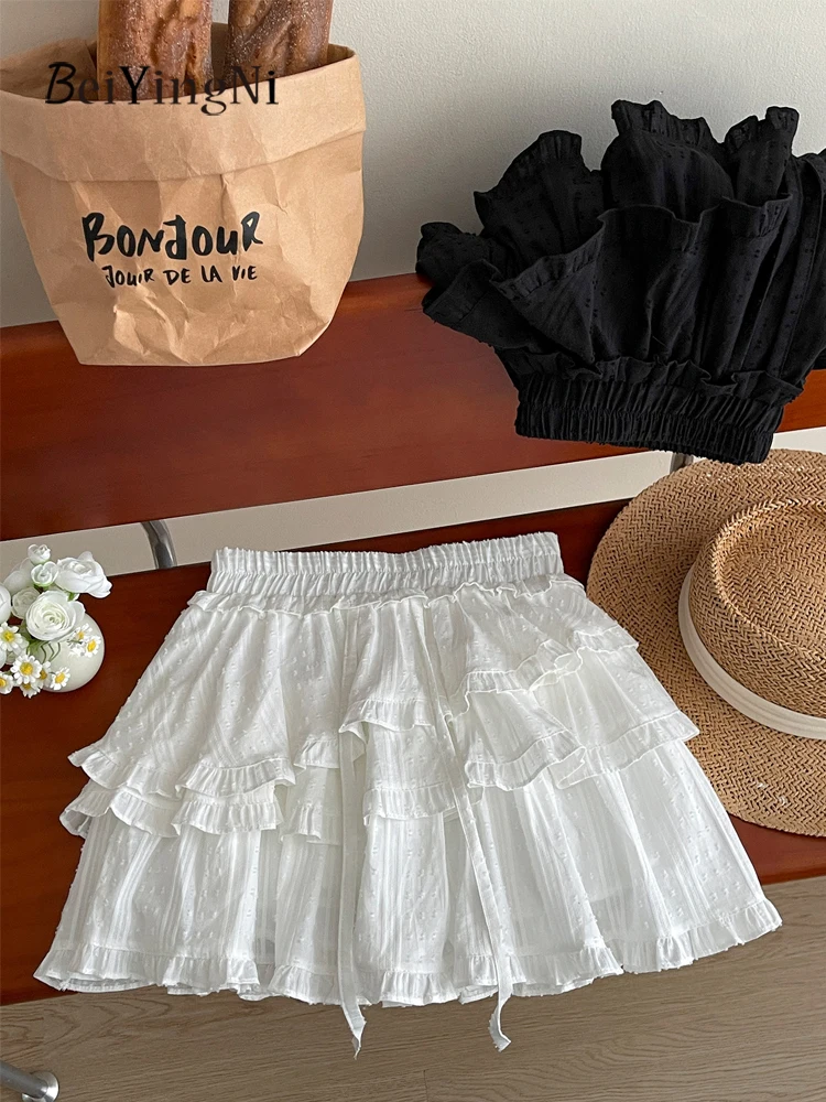 Beiyingni 2026 Весна-Лето: Мини-юбки Y2K для женщин, белая короткая юбка-пачка в балетном стиле, корейская мода для девушек, Faldas
Beiyingni 2026 Весна-Лето: Мини-юбки Y2K для женщин, белая короткая юбка-пачка в балетном стиле, корейская мода для девушек, Faldas