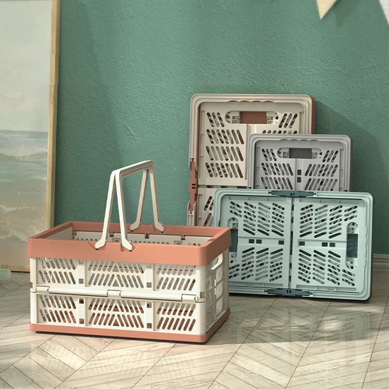 Foldable Picnic Basket Plastic Vegetable Fruit Basket Supermarket Handheld Shopping Basket Portable Camping Storage Basket
Foldable Picnic Basket Plastic Vegetable Fruit Basket Supermarket Handheld Shopping Basket Portable Camping Storage Basket