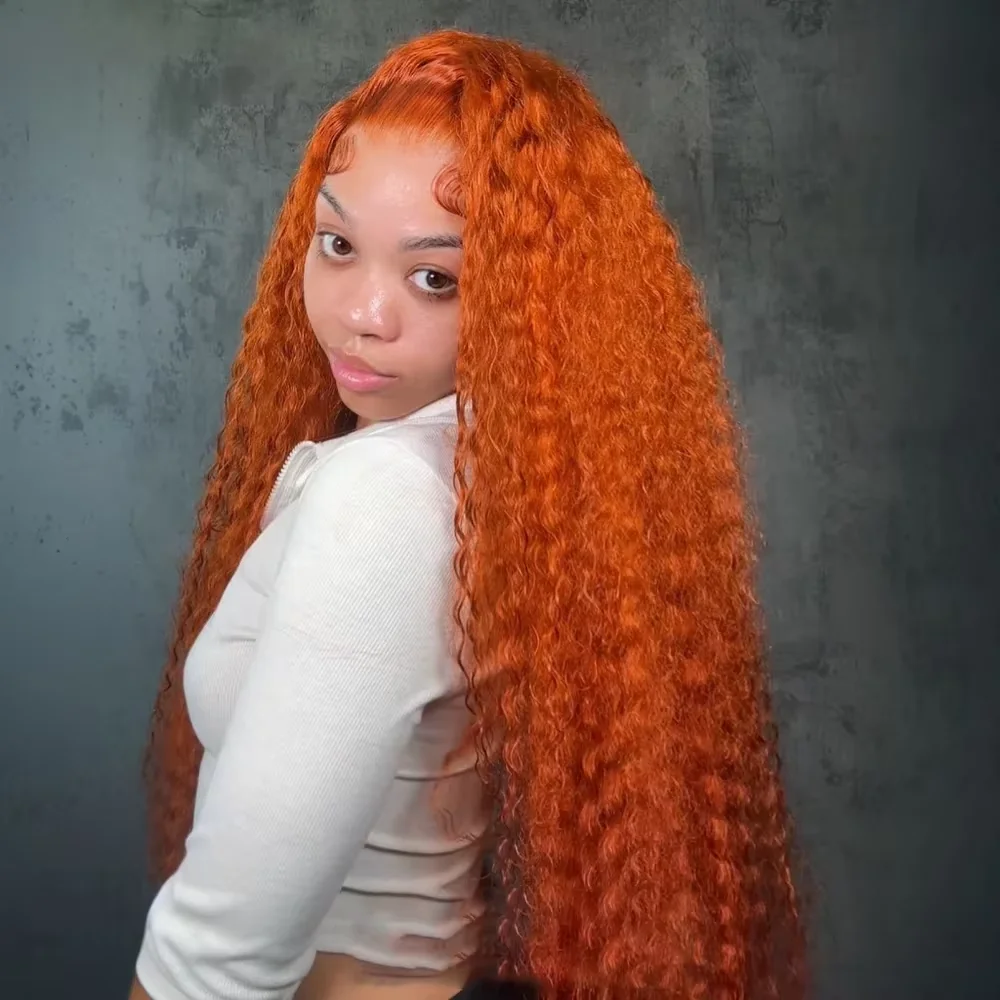 Burmese 5x5 Glueless Lace Closure Wigs Ginger Orange Deep Wave 13x6 HD Lace Front Human Hair Wigs Curly 13x4 Frontal Wig Women
Burmese 5x5 Glueless Lace Closure Wigs Ginger Orange Deep Wave 13x6 HD Lace Front Human Hair Wigs Curly 13x4 Frontal Wig Women