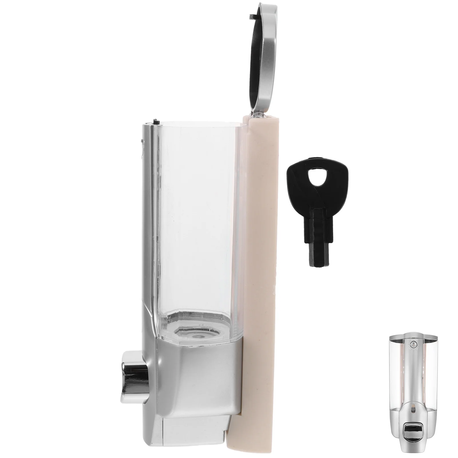 Wall Mounted Soap Dispenser Eco Friendly for Bathroom Kitchen Hand Press Large Capacity Anti Rust
Wall Mounted Soap Dispenser Eco Friendly for Bathroom Kitchen Hand Press Large Capacity Anti Rust