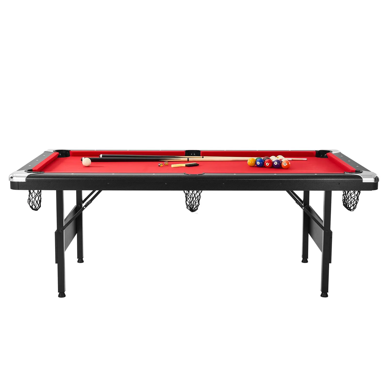 Billiards Table, 7 Ft Pool Table, Portable Foldable Space-Saving Table, Billiard Table Set Includes Balls, Cues, Chalks And
Billiards Table, 7 Ft Pool Table, Portable Foldable Space-Saving Table, Billiard Table Set Includes Balls, Cues, Chalks And