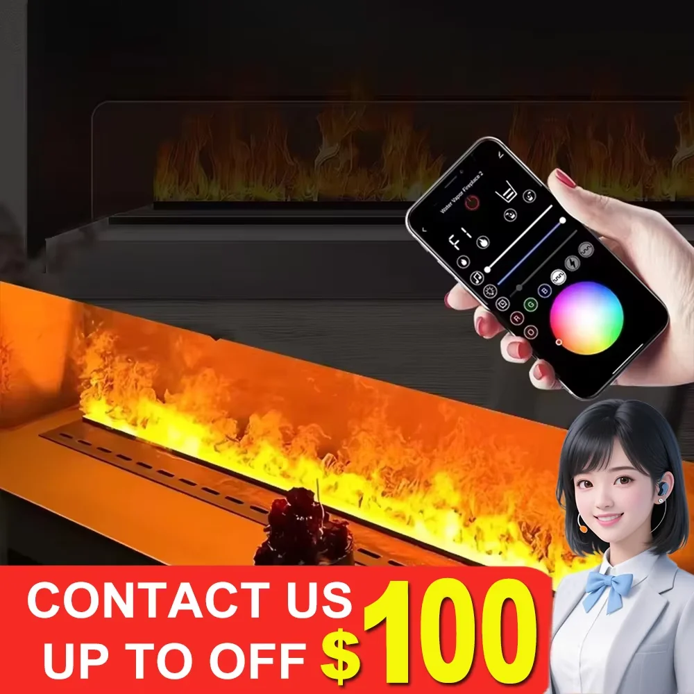 Новый реалистичный 3D-увлажнитель воздуха с водяным паром для камина, 5-летняя гарантия, бесшумный водяной туман, автоматический дренаж, паровой камин, умный водяной паровой камин, декоративный электрический камин для
Новый реалистичный 3D-увлажнитель воздуха с водяным паром для камина, 5-летняя гарантия, бесшумный водяной туман, автоматический дренаж, паровой камин, умный водяной паровой камин, декоративный электрический камин для