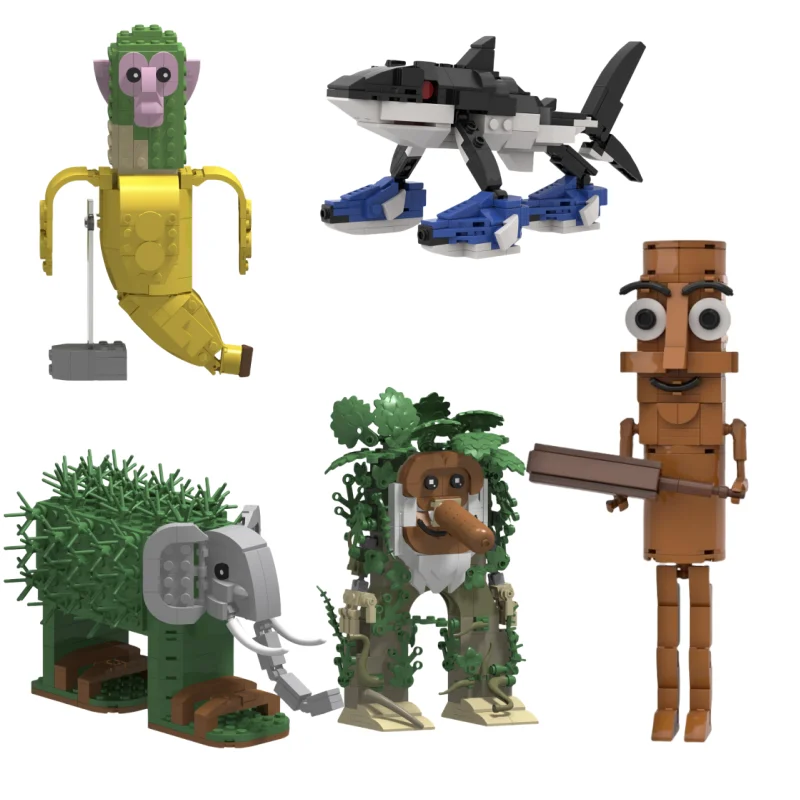 Tung Tung Tung Sahur TungTungSahur Building Blocks Sets AI Brainrot Animals Funny Monster Tralalero Tralala Action Figure Toy
Tung Tung Tung Sahur TungTungSahur Building Blocks Sets AI Brainrot Animals Funny Monster Tralalero Tralala Action Figure Toy