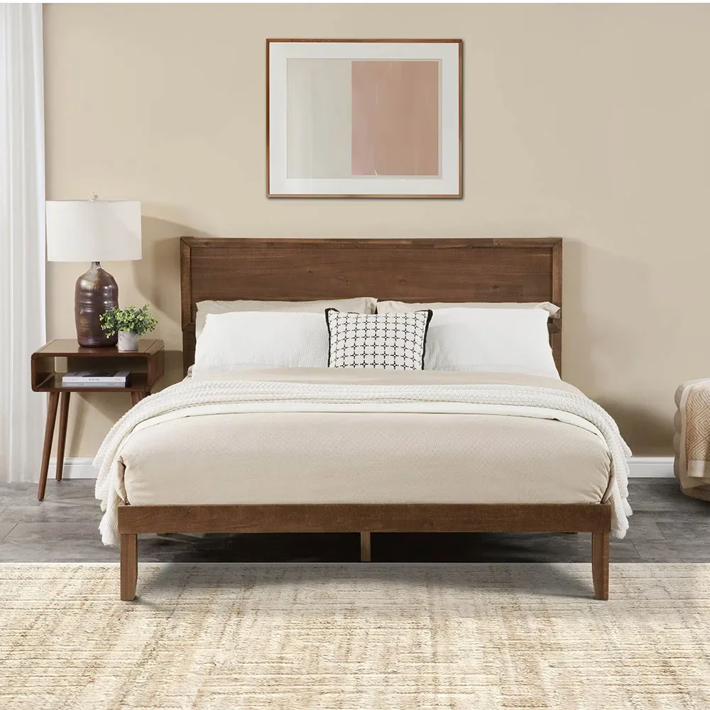 Full/Queen/King Size Bed Frame - Sturdy and Durable Design, Modern Home Style, Effortlessly Create A Comfortable Bedroom
Full/Queen/King Size Bed Frame - Sturdy and Durable Design, Modern Home Style, Effortlessly Create A Comfortable Bedroom