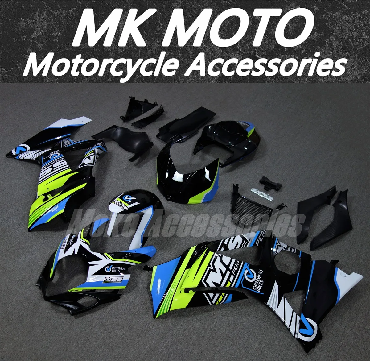 Moke moto Motorcycle Fairings Kit Fit For Gsxr1000 2007-2008 Bodywork Set High Quality ABS Injection Blue White Neon
Moke moto Motorcycle Fairings Kit Fit For Gsxr1000 2007-2008 Bodywork Set High Quality ABS Injection Blue White Neon