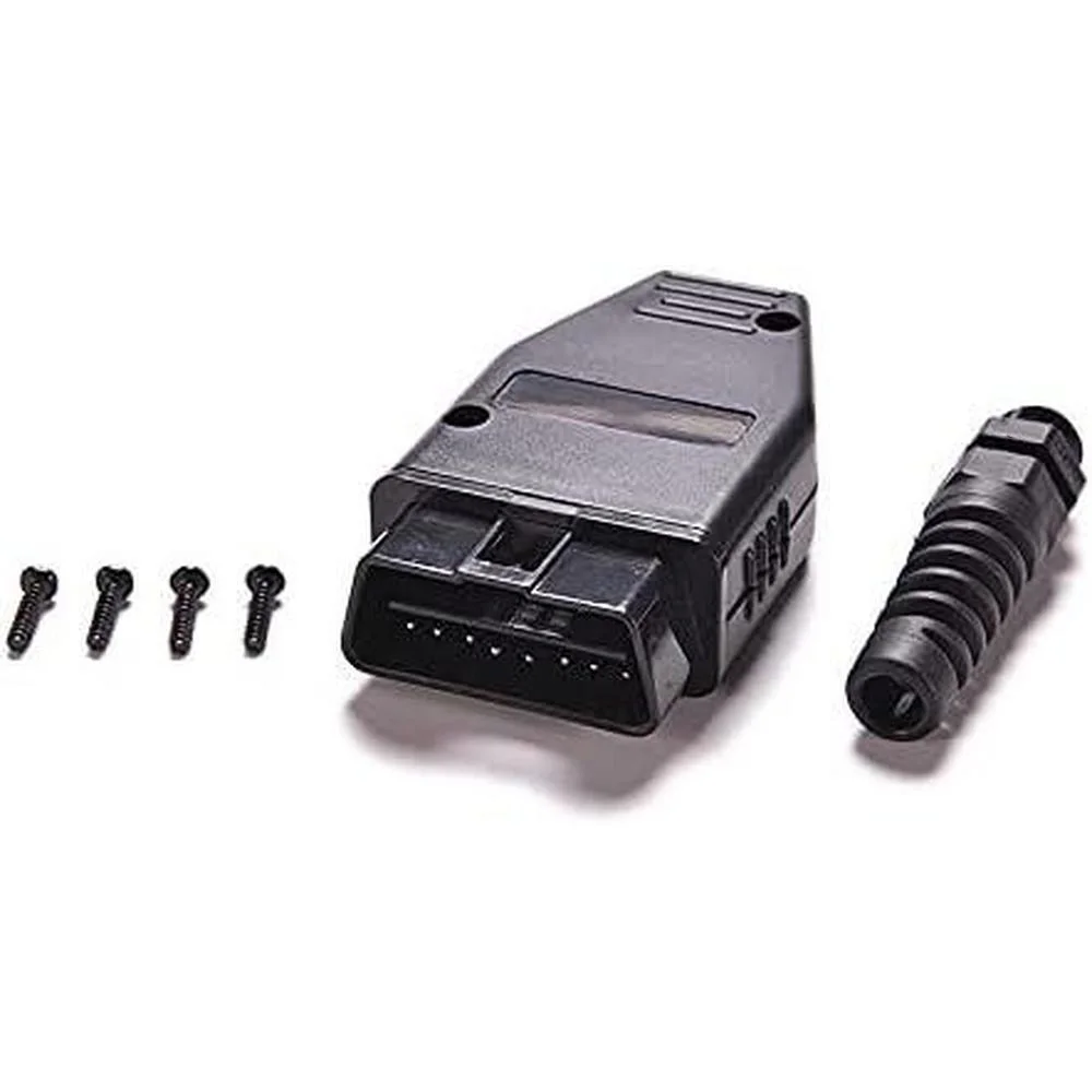 1Pcs 16 Pins OBDII Male Connector Plug Kit with Plug and Screws For Various OBDII Diagnostic Tools and PCBs Black Car Parts
1Pcs 16 Pins OBDII Male Connector Plug Kit with Plug and Screws For Various OBDII Diagnostic Tools and PCBs Black Car Parts