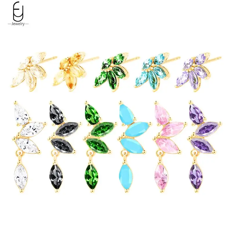 1 Pair 925 Sterling Silver Needle Colorful Crystal Flower Stud Earrings for Women Luxury Geometry Piercing Earrings Fine Jewelry
1 Pair 925 Sterling Silver Needle Colorful Crystal Flower Stud Earrings for Women Luxury Geometry Piercing Earrings Fine Jewelry