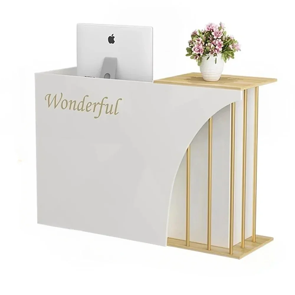 Long - lasting Modern Simple Office Reception Desks Clothing Store Front Desk Cashier Small Bar Table Beauty Reception Desk Cou
Long - lasting Modern Simple Office Reception Desks Clothing Store Front Desk Cashier Small Bar Table Beauty Reception Desk Cou
