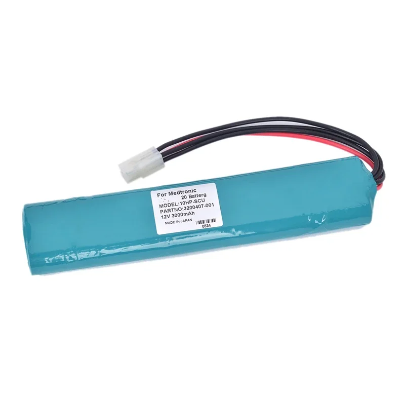 10HP-SCU 12V Battery Pack 3000mah For Defibrillation Monitor 3200497-000 Parts
10HP-SCU 12V Battery Pack 3000mah For Defibrillation Monitor 3200497-000 Parts