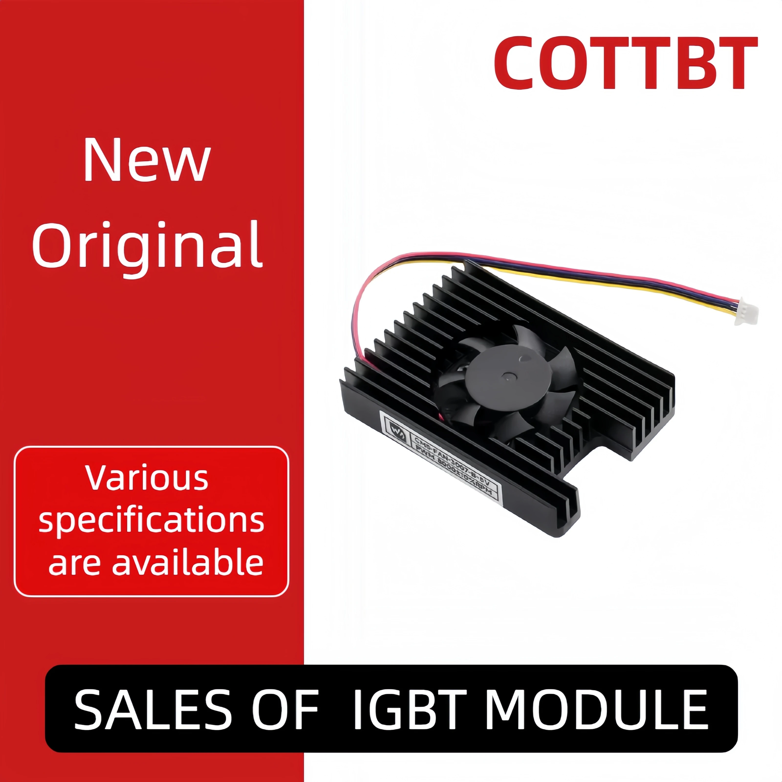 Ventilateur de dissipateur thermique refroidisseur CM5, 5V 3007 B, pour Raspberry Pi Compute Tech 5, vitesse réglable, faible br
Ventilateur de dissipateur thermique refroidisseur CM5, 5V 3007 B, pour Raspberry Pi Compute Tech 5, vitesse réglable, faible br