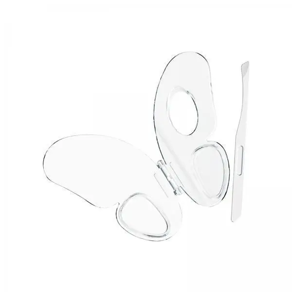 4x Makeup Palettes Makeup Tool Transparent Travel Size Art Nails Palette Foundation
4x Makeup Palettes Makeup Tool Transparent Travel Size Art Nails Palette Foundation
