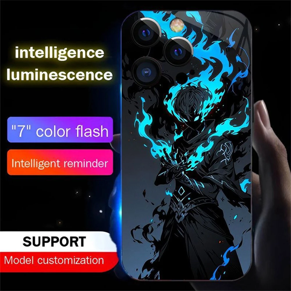 So Cool Anime Cartoon Sound Control LED Flash Cases Luminous Glass Cover For Samsung S25 S24 S23 S22 S21 S20 FE Plus Ultra
So Cool Anime Cartoon Sound Control LED Flash Cases Luminous Glass Cover For Samsung S25 S24 S23 S22 S21 S20 FE Plus Ultra