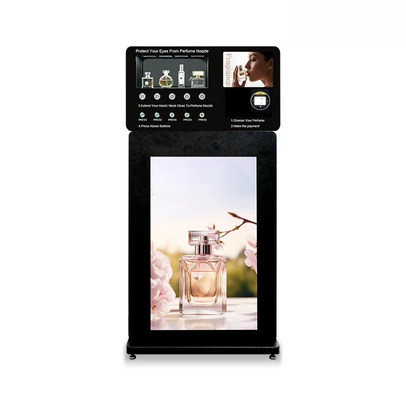 Intelligent perfume vending machine, vertical integrated perfume vending machine, high-precision nozzle suitable for domestic
Intelligent perfume vending machine, vertical integrated perfume vending machine, high-precision nozzle suitable for domestic