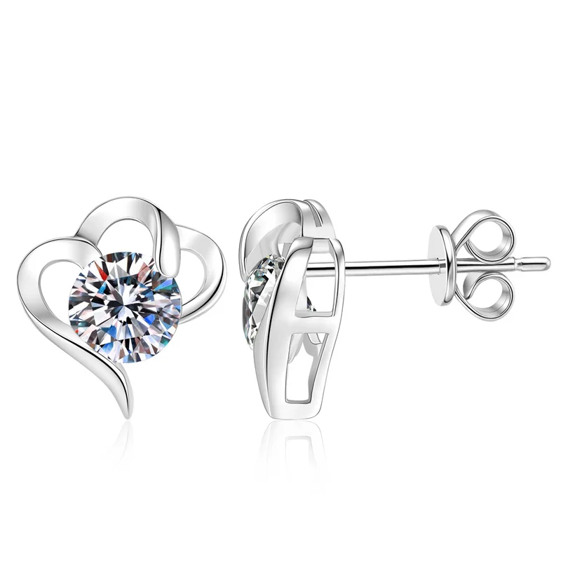 E352 Lefei Fashion Color D Diamond-set Classic Moissanite Irregular Heart Earrings Women s925 Sterling Silver Party Jewelry Gift
E352 Lefei Fashion Color D Diamond-set Classic Moissanite Irregular Heart Earrings Women s925 Sterling Silver Party Jewelry Gift