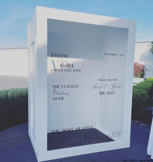 2026 Hot Selling Product - Customizable Birthday Party Wedding Decoration Photo Booth, Detachable Metal Magazine Photo Booth
2026 Hot Selling Product - Customizable Birthday Party Wedding Decoration Photo Booth, Detachable Metal Magazine Photo Booth