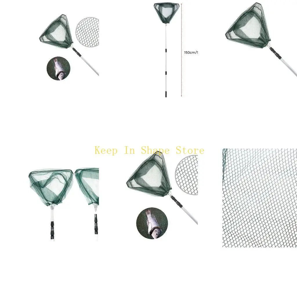 U1JC Fishing Landing Net Telescopic Folding Fish Landing Net for Saltwater Freshwater
U1JC Fishing Landing Net Telescopic Folding Fish Landing Net for Saltwater Freshwater