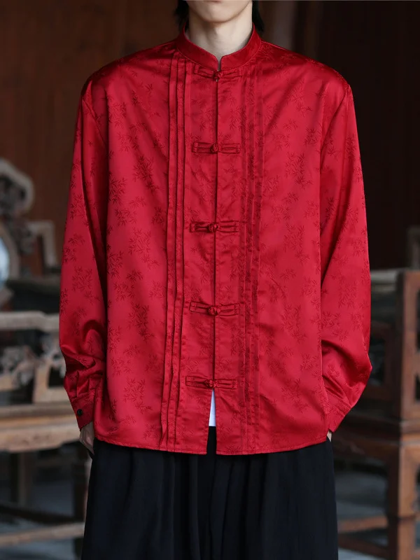 Новинка 2025, мужская длинная све irt, китайская одежда с воротником-стойкой на пуговицах, элитная модная одежда ханьфу в стиле ретро, свободная посадка из полиэстера
Новинка 2025, мужская длинная све irt, китайская одежда с воротником-стойкой на пуговицах, элитная модная одежда ханьфу в стиле ретро, свободная посадка из полиэстера