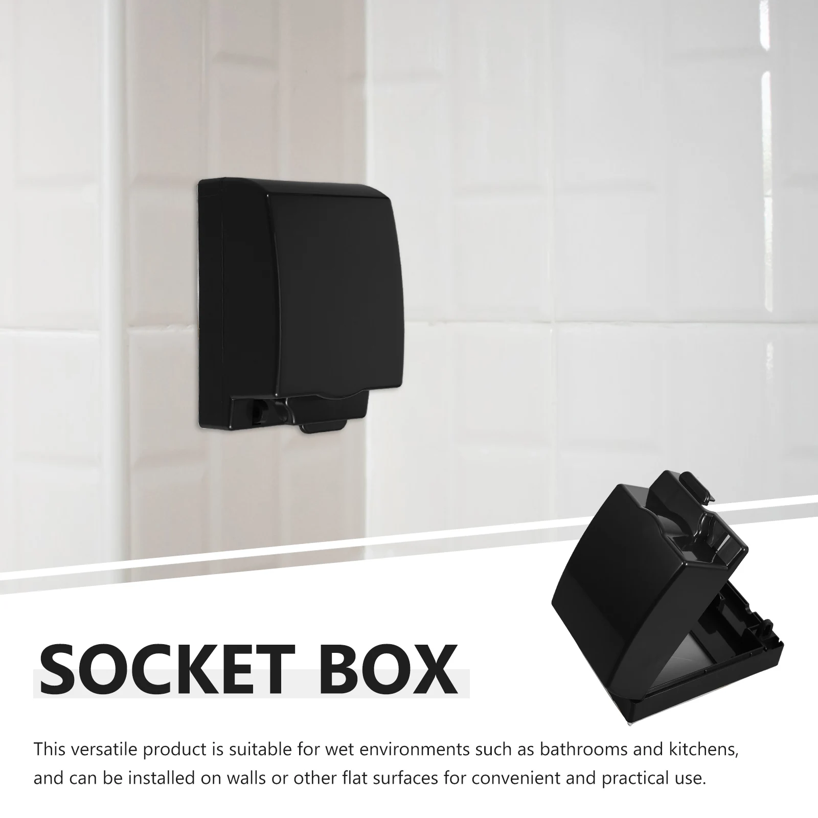 Waterproof Socket Box Outlet Covers Electrical Panel Bathroom Plug Protection Case Safety Lockable Stable Durability Reliable
Waterproof Socket Box Outlet Covers Electrical Panel Bathroom Plug Protection Case Safety Lockable Stable Durability Reliable