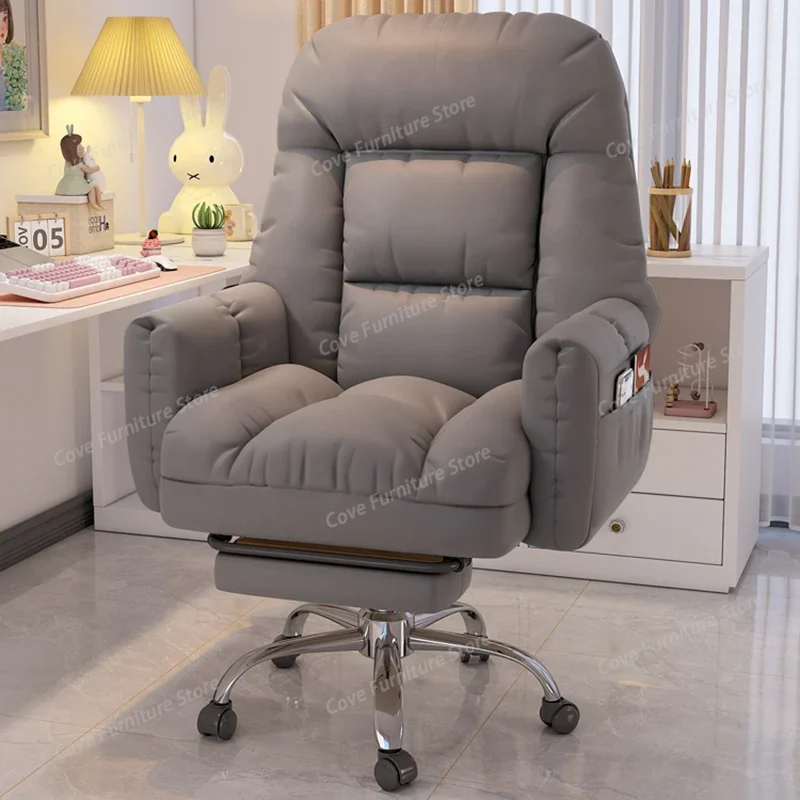 Comfortable Modern Office Chair Study Living Room Mobile Luxury Backrest Student Office Chair Wheels Taburete Home Furniture
Comfortable Modern Office Chair Study Living Room Mobile Luxury Backrest Student Office Chair Wheels Taburete Home Furniture