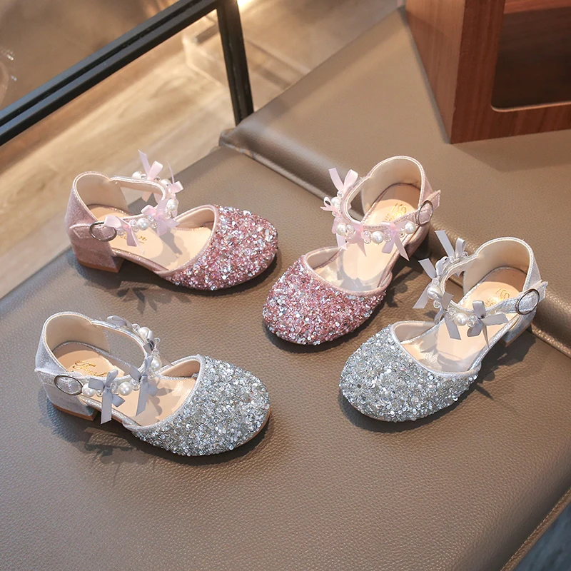 Girls Sparkly Sequins Beaded Leather Shoes 2026 New Summer Toddler Mary Jane Shoes Non-slip Classic Kids Princess Party Dress Up
Girls Sparkly Sequins Beaded Leather Shoes 2026 New Summer Toddler Mary Jane Shoes Non-slip Classic Kids Princess Party Dress Up