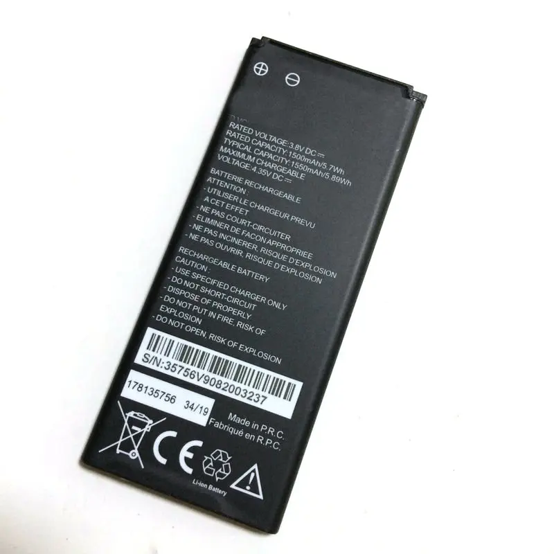 New High Quality 178135756 Battery 1550mah for MobiWire VFD320 3G Smartphone
New High Quality 178135756 Battery 1550mah for MobiWire VFD320 3G Smartphone