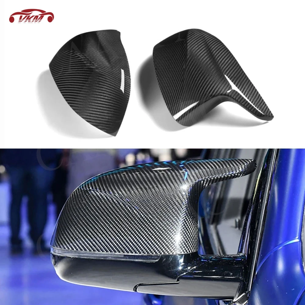 Dry Carbon Fiber Car Sideview Mirror Caps Cover Body Kits for BMW X3M F97 2022+ External Decoration Car Accessories
Dry Carbon Fiber Car Sideview Mirror Caps Cover Body Kits for BMW X3M F97 2022+ External Decoration Car Accessories