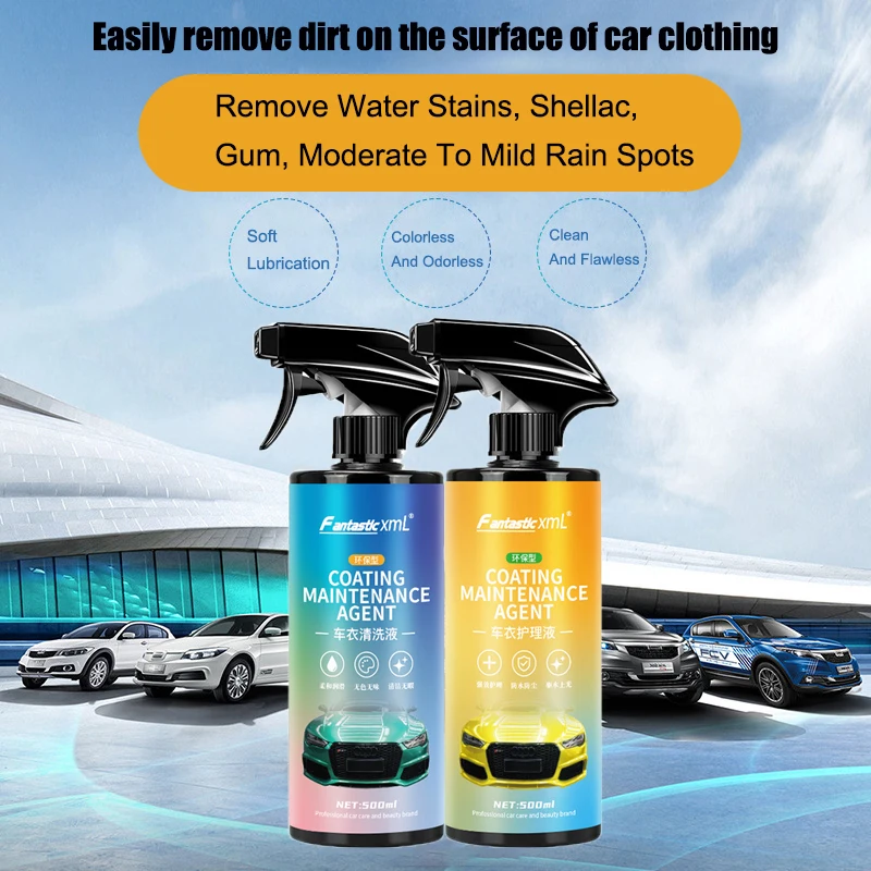 Invisible Car Clothing Care Liquid for Deep Nourishment of Cars No Water Wash Improved Smoothness Anti Fouling Maintenance
Invisible Car Clothing Care Liquid for Deep Nourishment of Cars No Water Wash Improved Smoothness Anti Fouling Maintenance