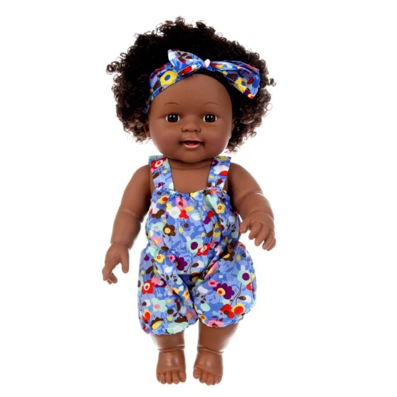 African-American Simulation Reborn Doll Explosive Head Floral Solid Toy Children's Companion Collectible Display Piece
African-American Simulation Reborn Doll Explosive Head Floral Solid Toy Children's Companion Collectible Display Piece