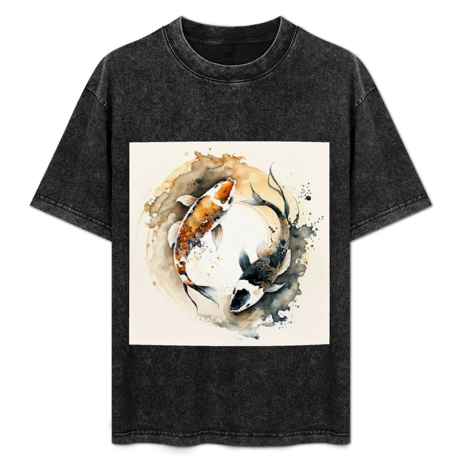 Koi Fish Yin Yang - sumi-e painting T-Shirt Quick Dry Outdoor Sports T-Shirt
Koi Fish Yin Yang - sumi-e painting T-Shirt Quick Dry Outdoor Sports T-Shirt
