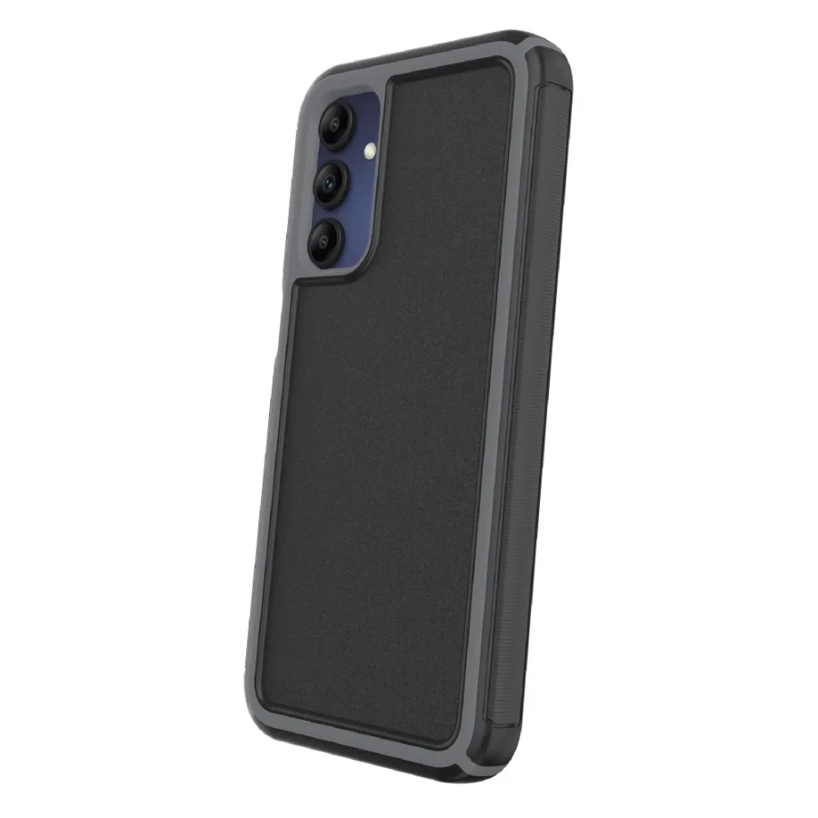 Slim Rugged Phone Case for Samsung Galaxy A15 5G - Black/Gray
Slim Rugged Phone Case for Samsung Galaxy A15 5G - Black/Gray