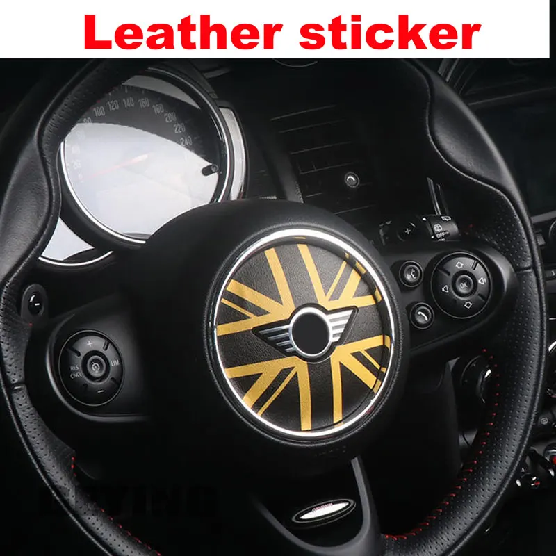 Personalized Style Car Steering Wheel Decor Stickers For MINI cooper R50 R52 R53 R55 R55 R56 R60 F54 F55 F56 F57 F60 Decal Parts
Personalized Style Car Steering Wheel Decor Stickers For MINI cooper R50 R52 R53 R55 R55 R56 R60 F54 F55 F56 F57 F60 Decal Parts