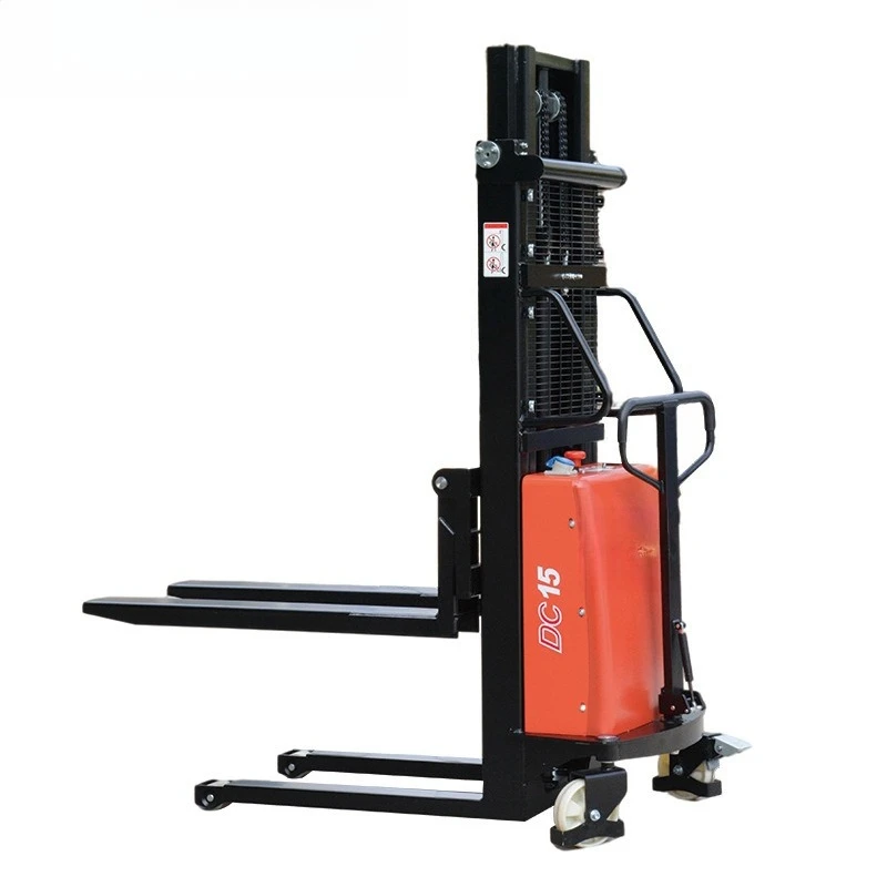 Semi-electric stacker 1.5 tons 2 tons walking hydraulic lifting pallet stacker stacker electric forklift
Semi-electric stacker 1.5 tons 2 tons walking hydraulic lifting pallet stacker stacker electric forklift