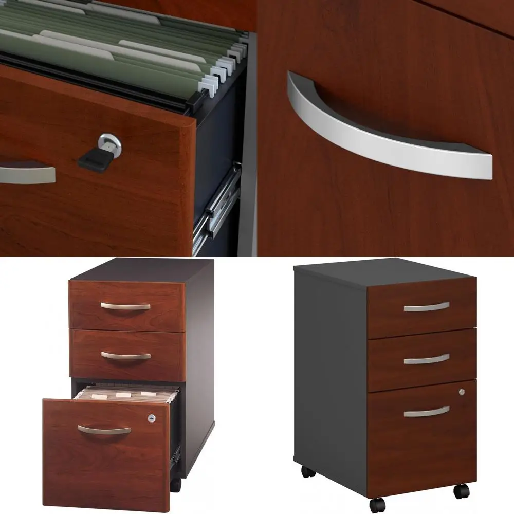 Мобильный шкаф Bush Businurniture серии C 3 Der из серии Hansen Cherry, сборный модуль для хранения вещей для дома или коммерческих помещений
Мобильный шкаф Bush Businurniture серии C 3 Der из серии Hansen Cherry, сборный модуль для хранения вещей для дома или коммерческих помещений