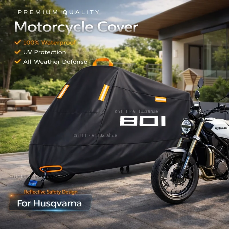 Чехол для мотоцикла Husqvarna Vitpilen 801, водонепроницаемый, утолщенный, из полиэстера, с защитой от ультрафиолета, от дождя, пыли и солнца, всепогодный чехол
Чехол для мотоцикла Husqvarna Vitpilen 801, водонепроницаемый, утолщенный, из полиэстера, с защитой от ультрафиолета, от дождя, пыли и солнца, всепогодный чехол