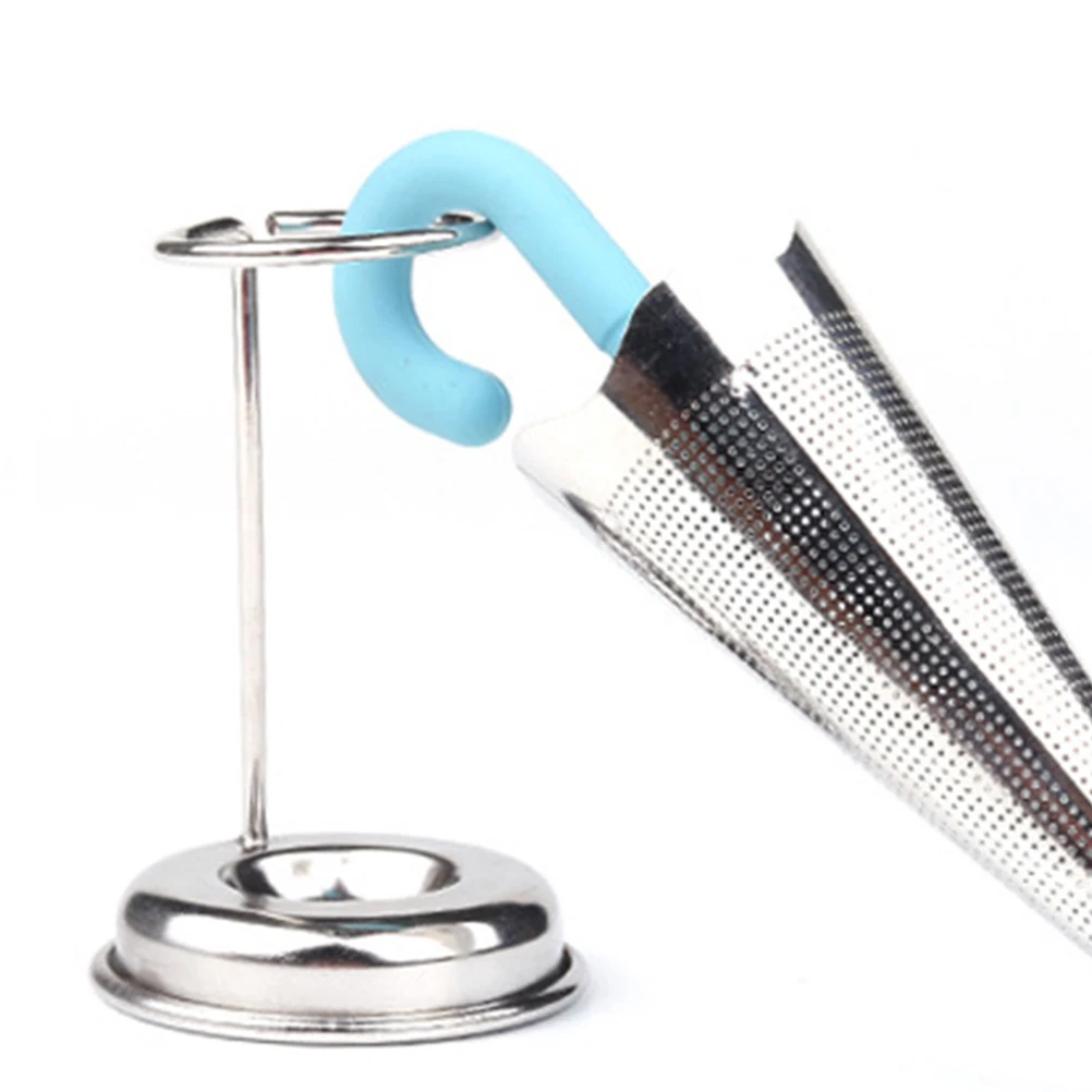 Silicone Tea Infuser Stainless Steel Umbrella Strainer Fine Mesh Reusable Rust Free Easy Clean Kitchen Bar Accessories Premium
Silicone Tea Infuser Stainless Steel Umbrella Strainer Fine Mesh Reusable Rust Free Easy Clean Kitchen Bar Accessories Premium