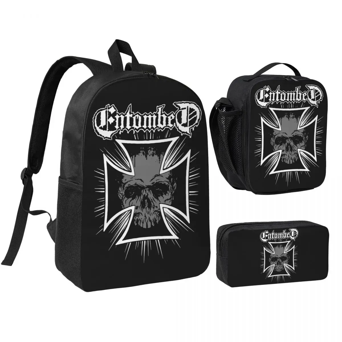 West Coast Iron Cross Choppers Backpack Student BookBag School Bag Shoulder Bags 3ps Insulated Lunch Bag Pencil Case
West Coast Iron Cross Choppers Backpack Student BookBag School Bag Shoulder Bags 3ps Insulated Lunch Bag Pencil Case