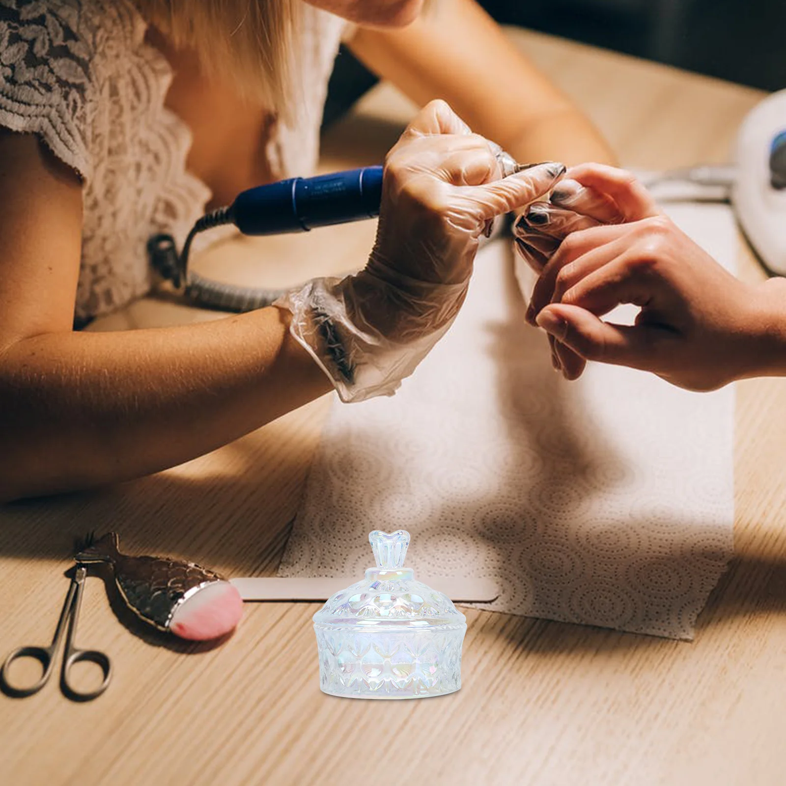 1Pcs Manicure Glass Cup Multipurpose Nail Art Tool for Liquid Storage and Pen Cleaning Premium Transparent Container with Stable
1Pcs Manicure Glass Cup Multipurpose Nail Art Tool for Liquid Storage and Pen Cleaning Premium Transparent Container with Stable