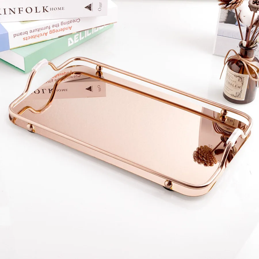 Rectangle Contemporary Tray Large Household Durable Beautiful Serving Tray Sleek Accent Home Accessories Plateau XY40TP
Rectangle Contemporary Tray Large Household Durable Beautiful Serving Tray Sleek Accent Home Accessories Plateau XY40TP