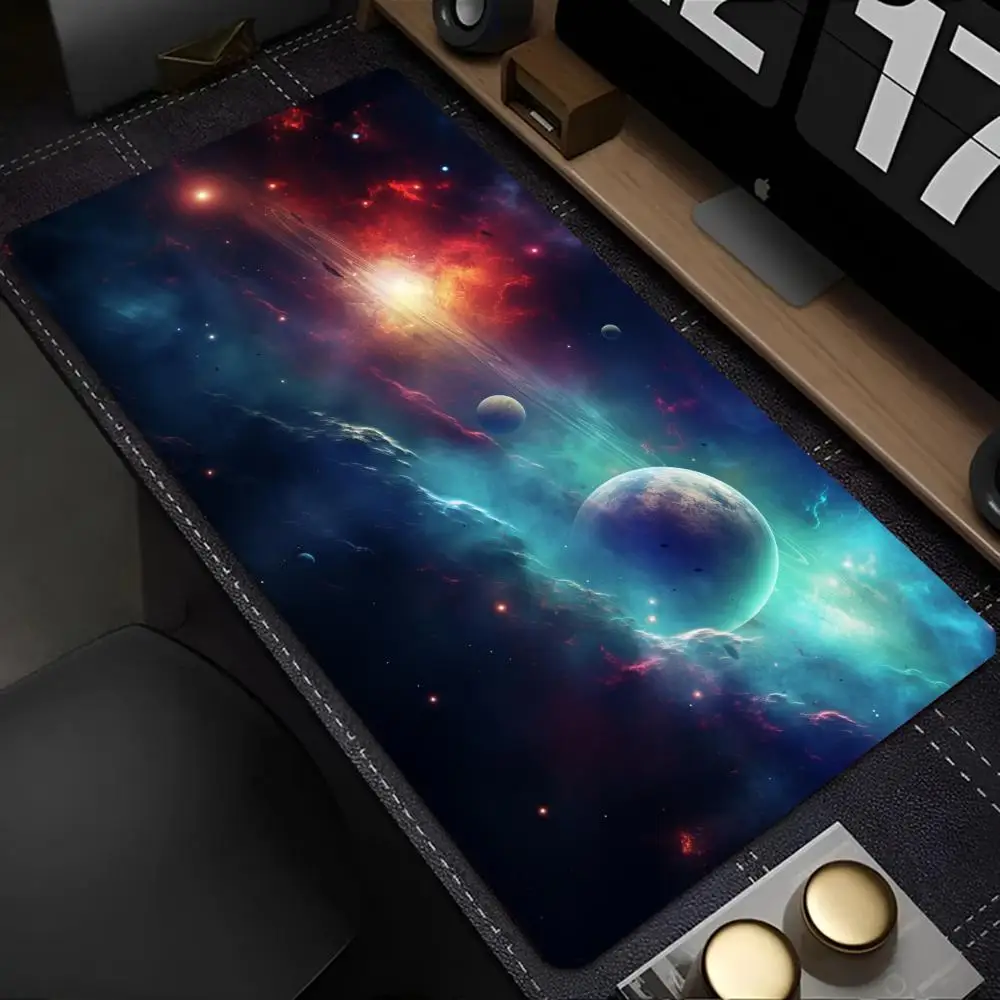 Beautiful starry sky Mouse Pad rubber anti-slip Desk Mat pc accessories Gaming mat keypad mousepad suitable for work and game
Beautiful starry sky Mouse Pad rubber anti-slip Desk Mat pc accessories Gaming mat keypad mousepad suitable for work and game
