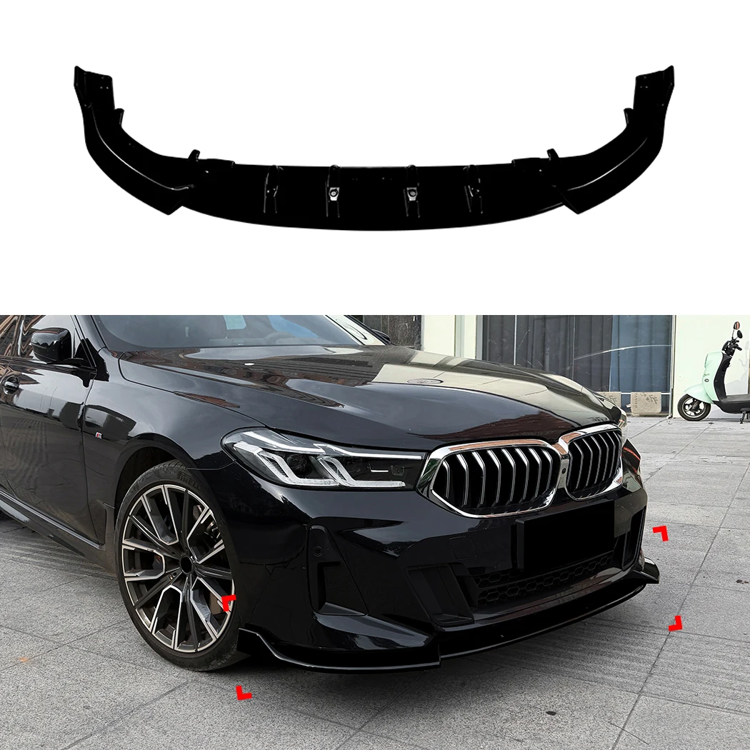 Car Front Bumper Lip Spoiler Diffuser Splitters BodyKit Aprons Cover Guard Trim For BMW 6 Series GT G32 LCI M Sport 2021-2026
Car Front Bumper Lip Spoiler Diffuser Splitters BodyKit Aprons Cover Guard Trim For BMW 6 Series GT G32 LCI M Sport 2021-2026