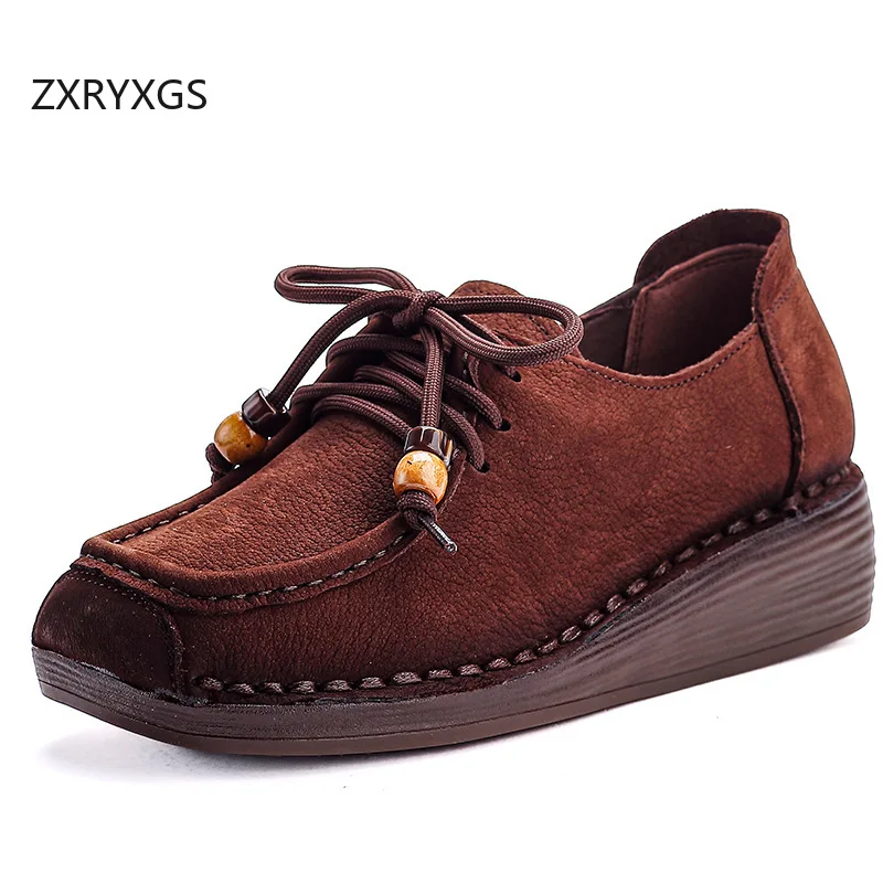 ZXRYXGS Туфли на танкетке с квадратным носком и верхним слоем из воловьей кожи, на среднем каблуке, 2024, женская обувь из натуральной кожи в стиле ретро, новая модная обувь
ZXRYXGS Туфли на танкетке с квадратным носком и верхним слоем из воловьей кожи, на среднем каблуке, 2024, женская обувь из натуральной кожи в стиле ретро, новая модная обувь